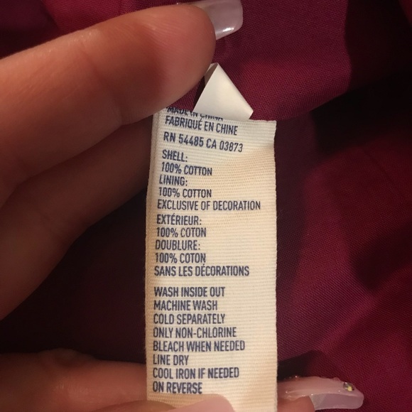 Burgundy Medium Beaded Sexy Fun Skirt - Picture 5 of 6